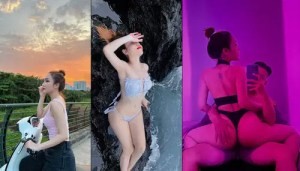 Check hàng em gái chân dài sang chảnh